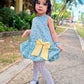 Heleina Bubble Dress in Shabby Chic Floral  (version 2- onhand)