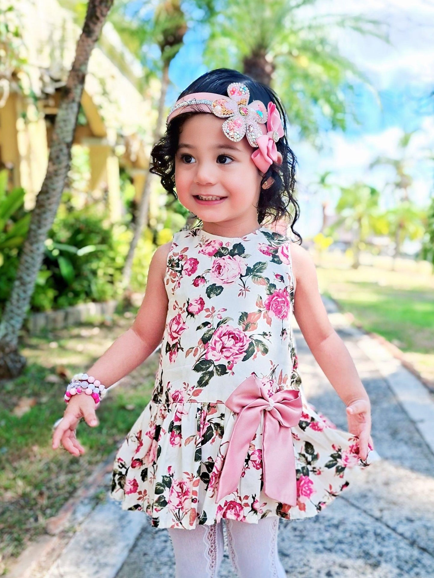 Harper Dress in Vintage Rose (onhand)