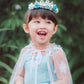 PREORDER Elsa Dress with Cape (4 to 6 weeks)
