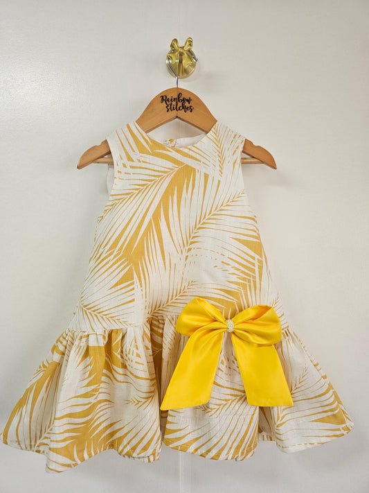 PREORDER Harper Dress in Happy Yellow (shipping in 2 to 3 weeks)