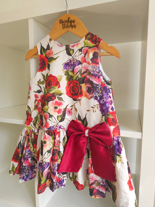 Luxe Harper Dress - Secret Garden