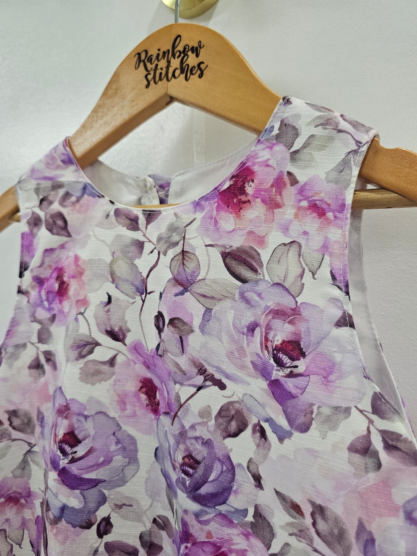 Luxe Harper Dress in Shades of Purple