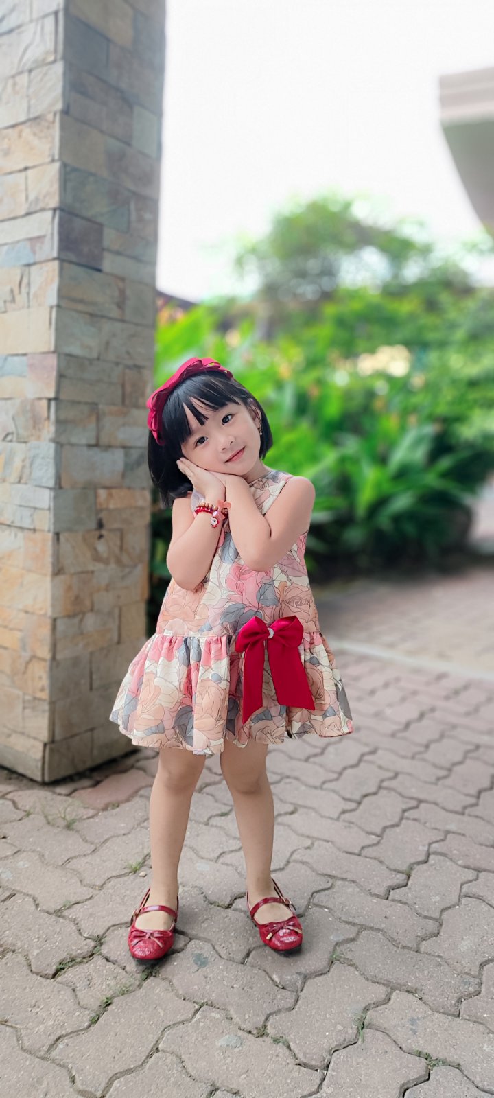 PREORDER Luxe Harper Dress in Enchanted Belle (Shipping in 1 week)