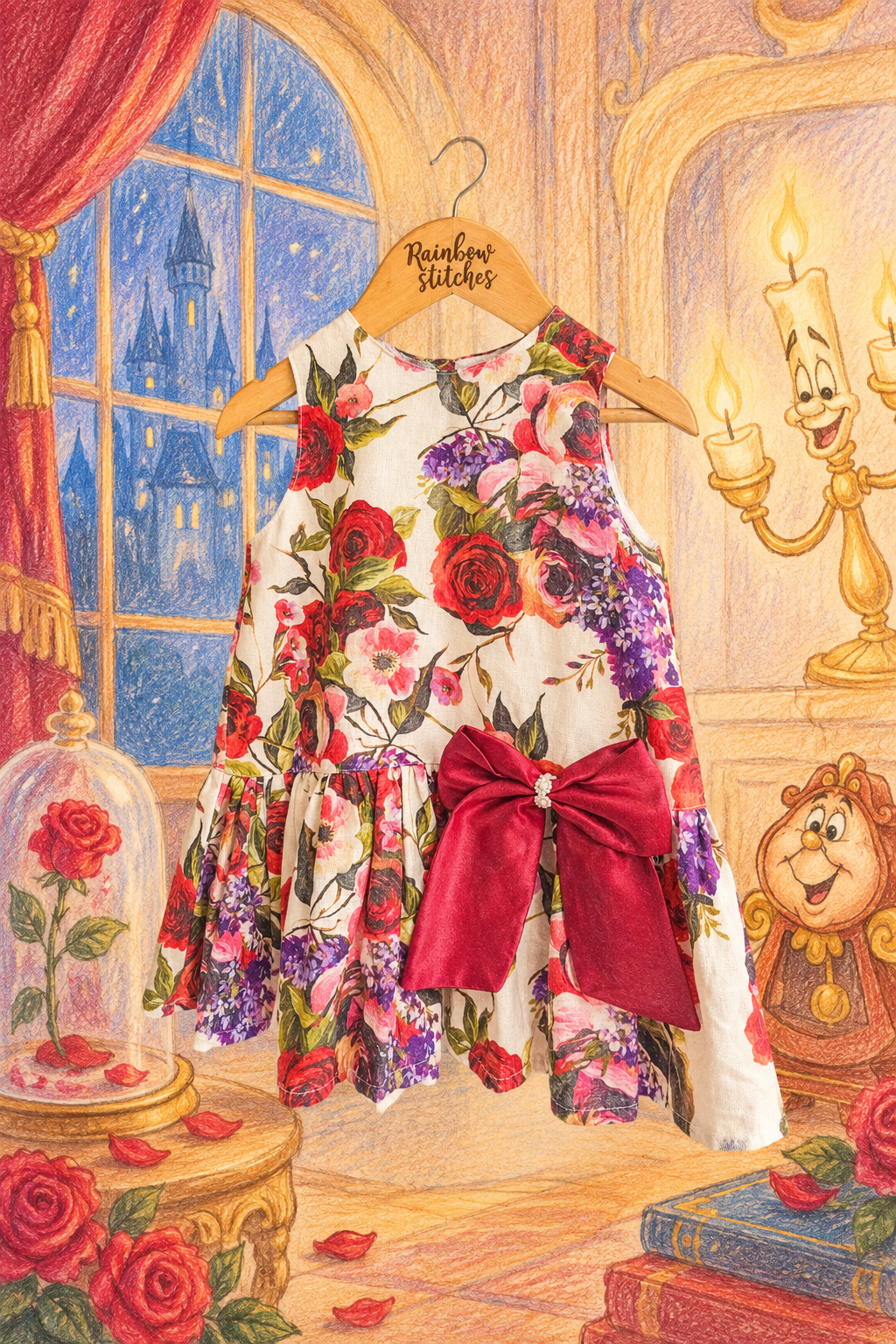 Luxe Harper Dress - Secret Garden