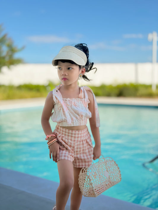 Grae Coords in Linen and Gingham