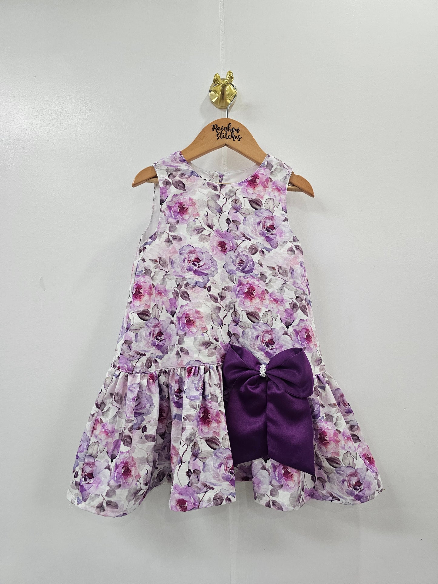 Luxe Harper Dress in Shades of Purple
