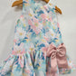 PREORDER Luxe Harper Dress in Blush Garden (shipping in 2 to 3 weeks)