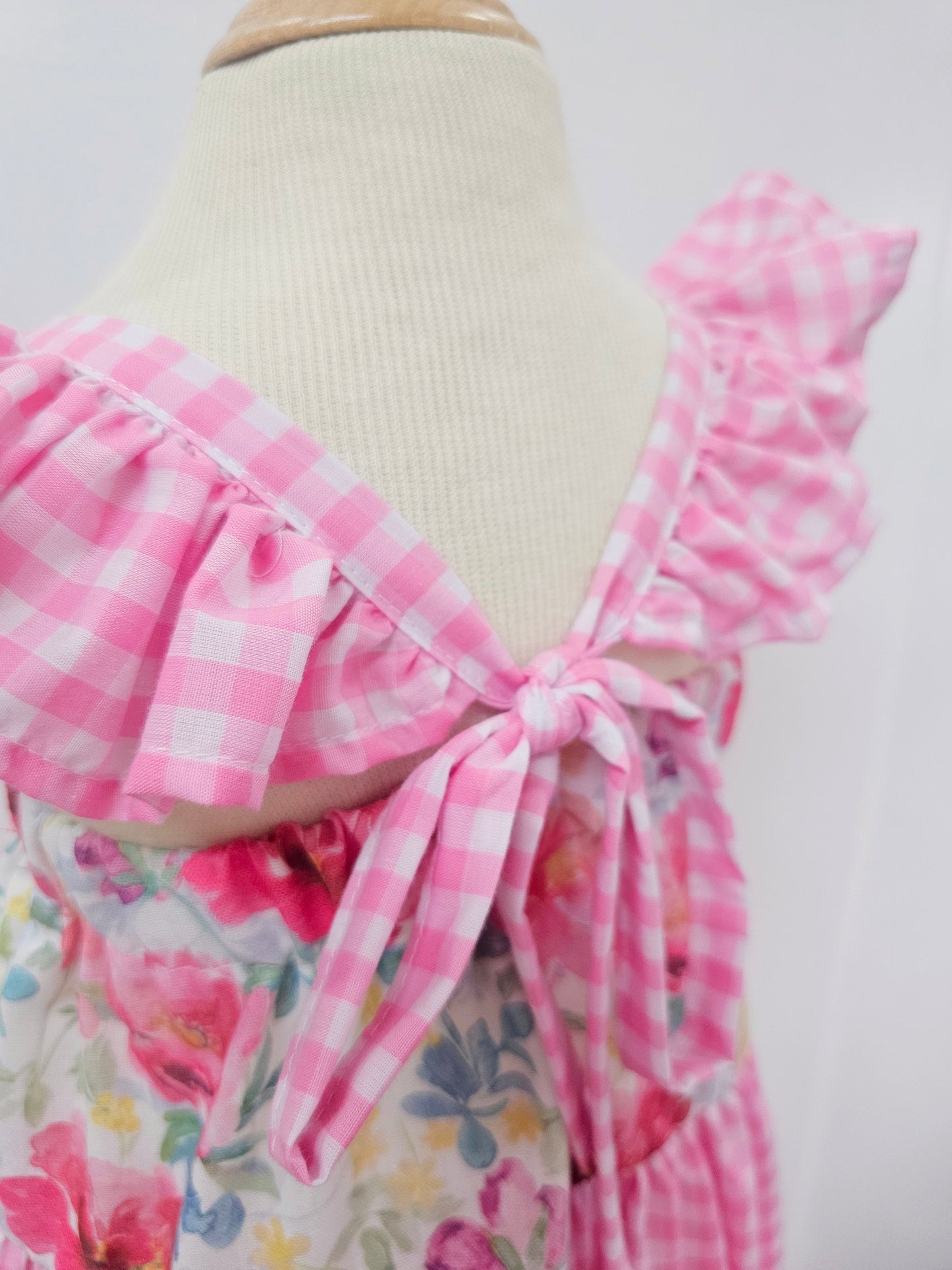 Michelle Dress in Pink Blossom
