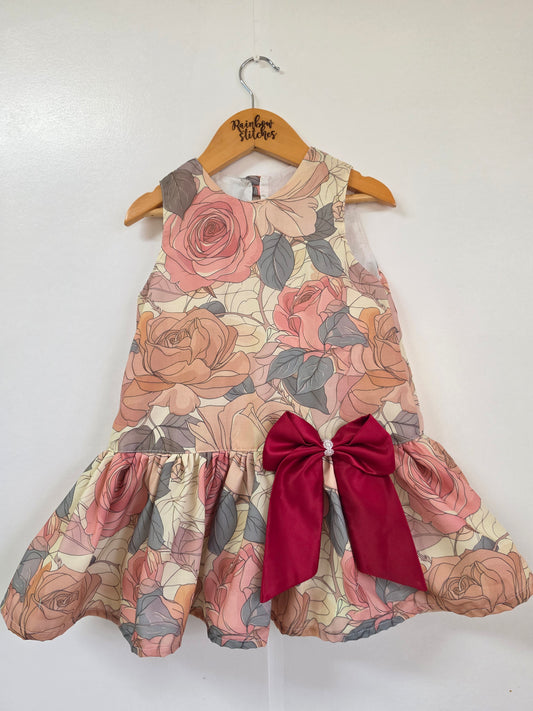PREORDER Luxe Harper Dress in Enchanted Belle (Shipping in 1 week)