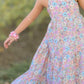 Denise Dress in Pastel Flowers