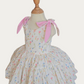 Maxene Dress - Floral and Gingham with petticoat