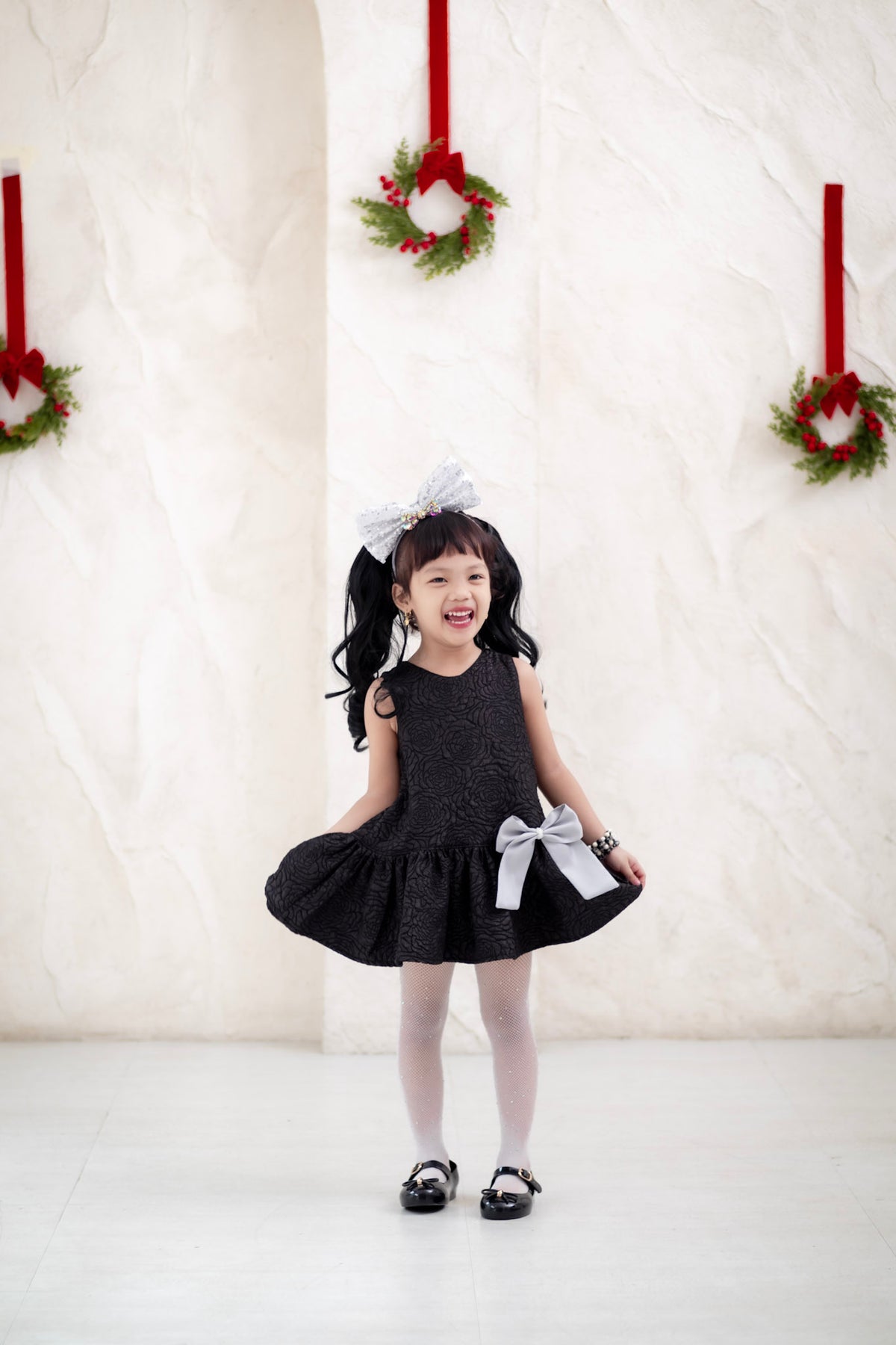 PREORDER Luxe Harper Dress in Black Tourmaline (shipping in 2-3 weeks)