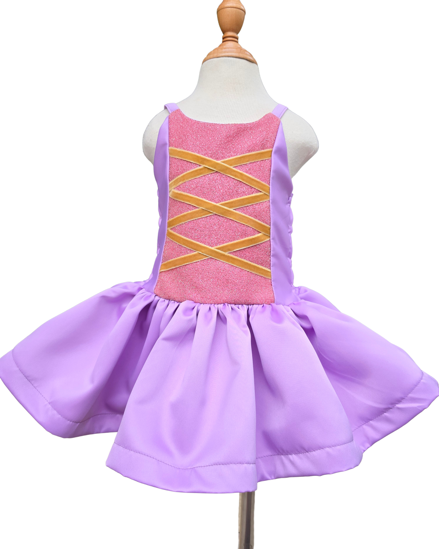 PREORDER Rapunzel Dress with Cape (4 to 6 weeks)