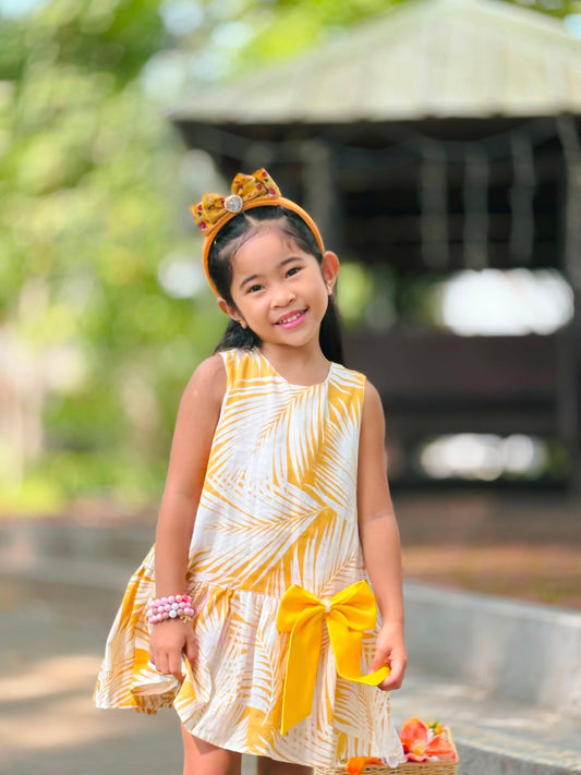 Harper Dress in Happy Yellow