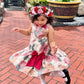 PREORDER Luxe Harper Dress in Enchanted Belle (Shipping in 1 week)
