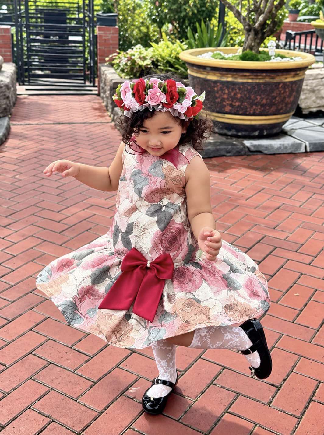 PREORDER Luxe Harper Dress in Enchanted Belle (Shipping in 1 week)