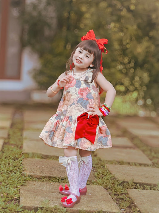 PREORDER Luxe Harper Dress in Enchanted Belle (Shipping in 1 week)