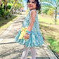 Heleina Bubble Dress in Shabby Chic Floral  (version 2- onhand)