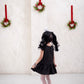 PREORDER Luxe Harper Dress in Black Tourmaline (shipping in 2-3 weeks)