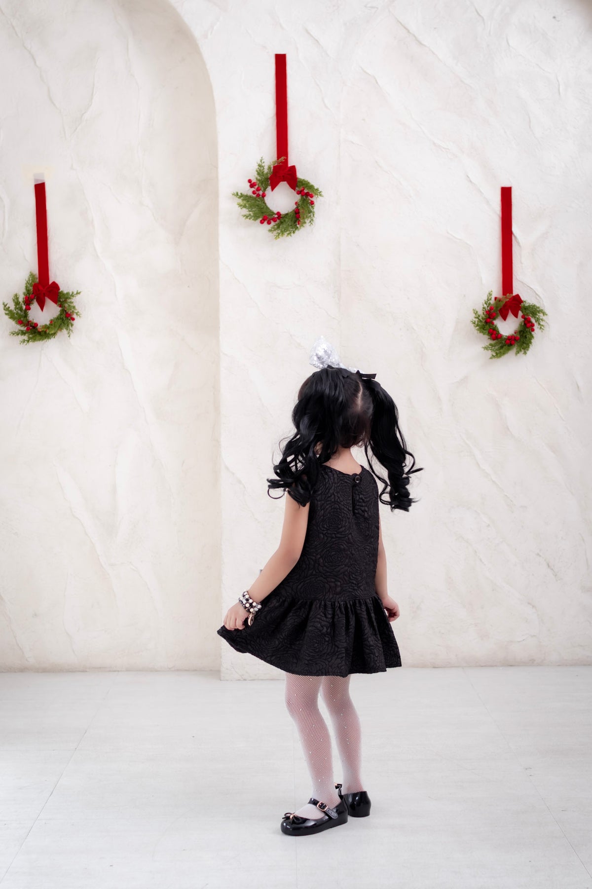 PREORDER Luxe Harper Dress in Black Tourmaline (shipping in 2-3 weeks)