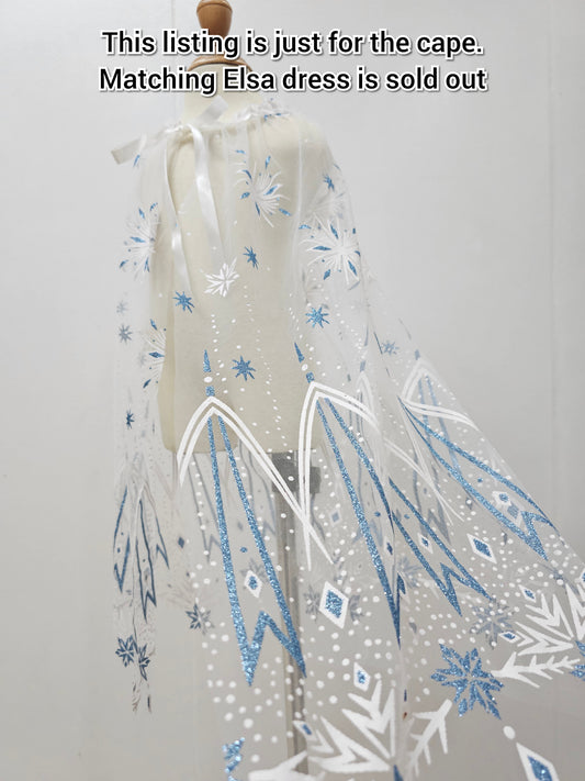 PREORDER Elsa Cape (2 days leadtime)
