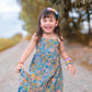 Denise Dress in Blue Meadow