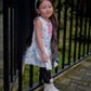 PREORDER Harper Dress in Blue Coquette (shipping in 1 to 2 weeks)