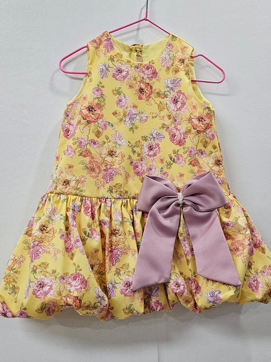 PREORDER Heleina Bubble Dress in Summer Glow (shipping in 10 days)