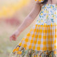 Michelle Dress in Lemon Grove (free headband until supplies last)