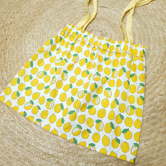 Grae Mom Top in Lemon