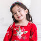 Julia Dress in Red Floral