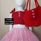 Mayven Tutu - Deep Red Top