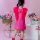 Barbie-inspired Harper Dress in Hot Pink